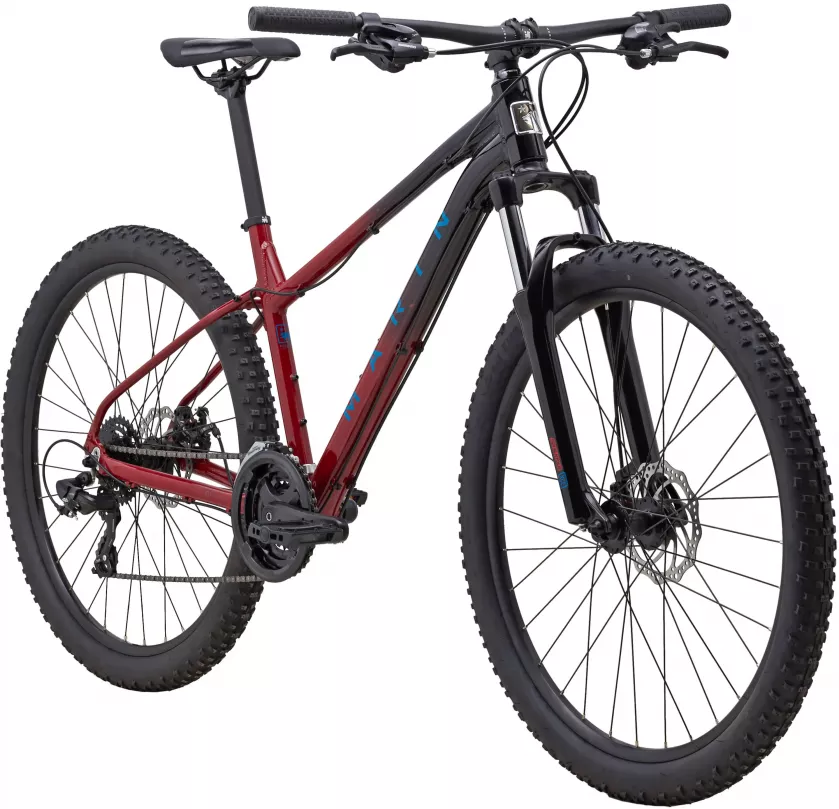 Фотография Велосипед Marin WILDCAT TRAIL WFG 1 27,5" рама XS (2023) Красный 2