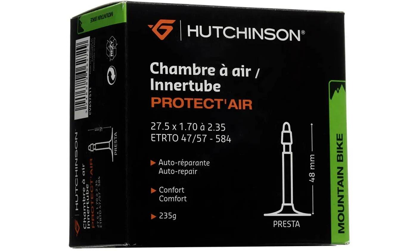 Камера HUTCHINSON CH 27,5X1,70-2,35 VF 48 MM 