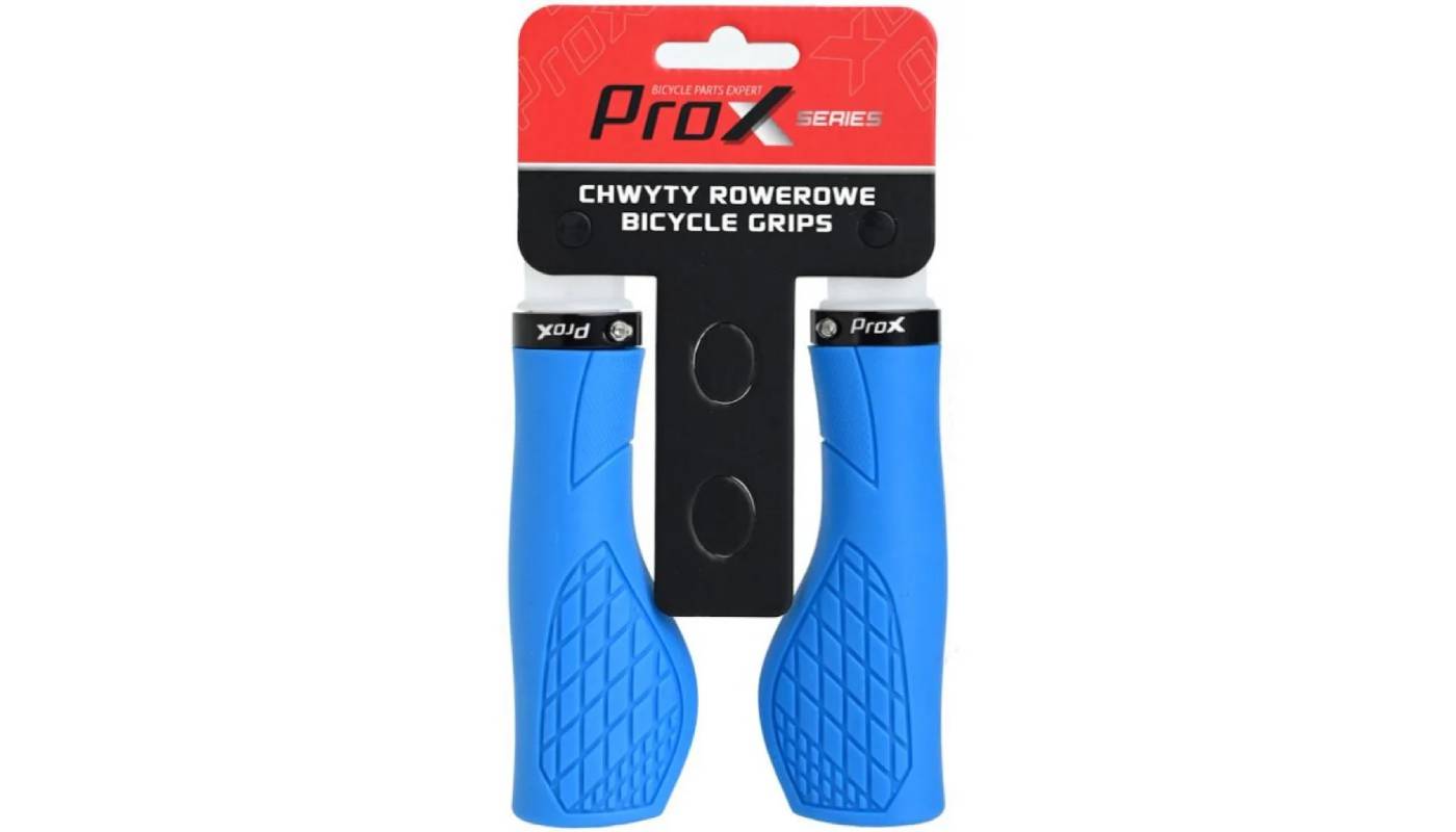 Грипсы ProX GP-35 Ergo Lock 130 мм синий 2 Грипсы ProX GP-35 Ergo Lock 130 мм синий 2