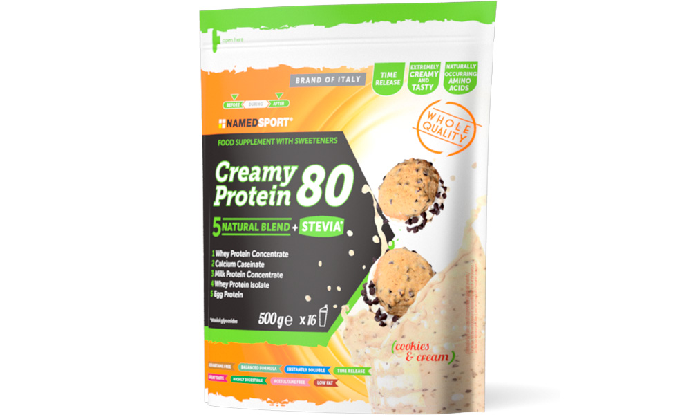 Фотография Протеин Namedsport CREAMY PROTEIN 80, 500 г Печенье