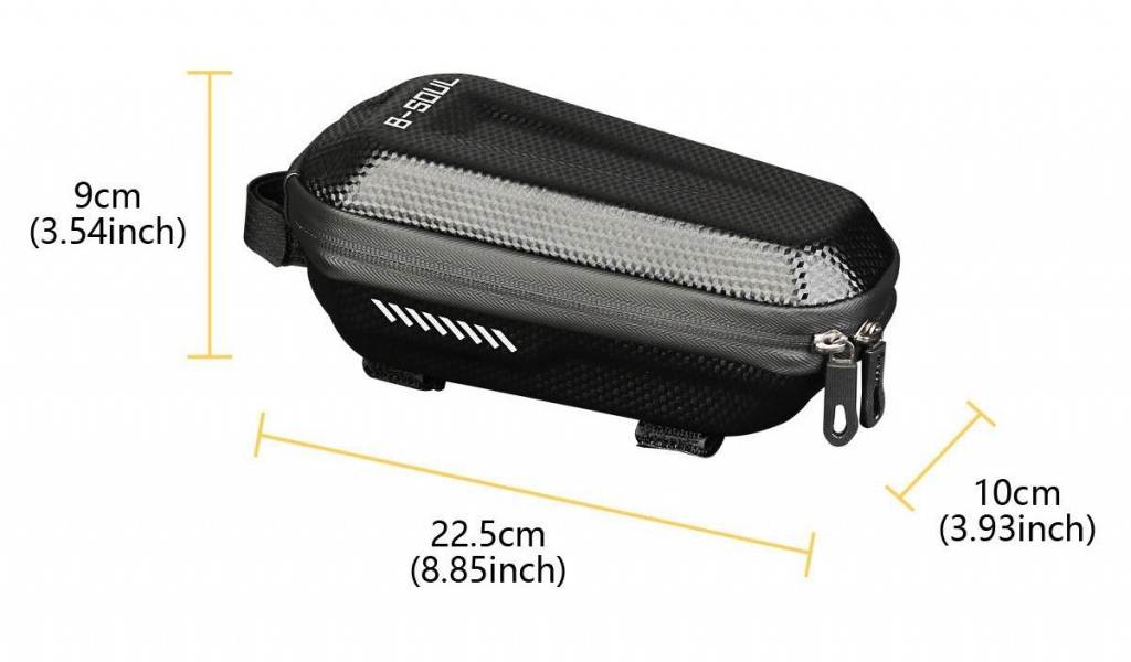 Велосумка B-Soul BC-BG169 на раму, черный 3