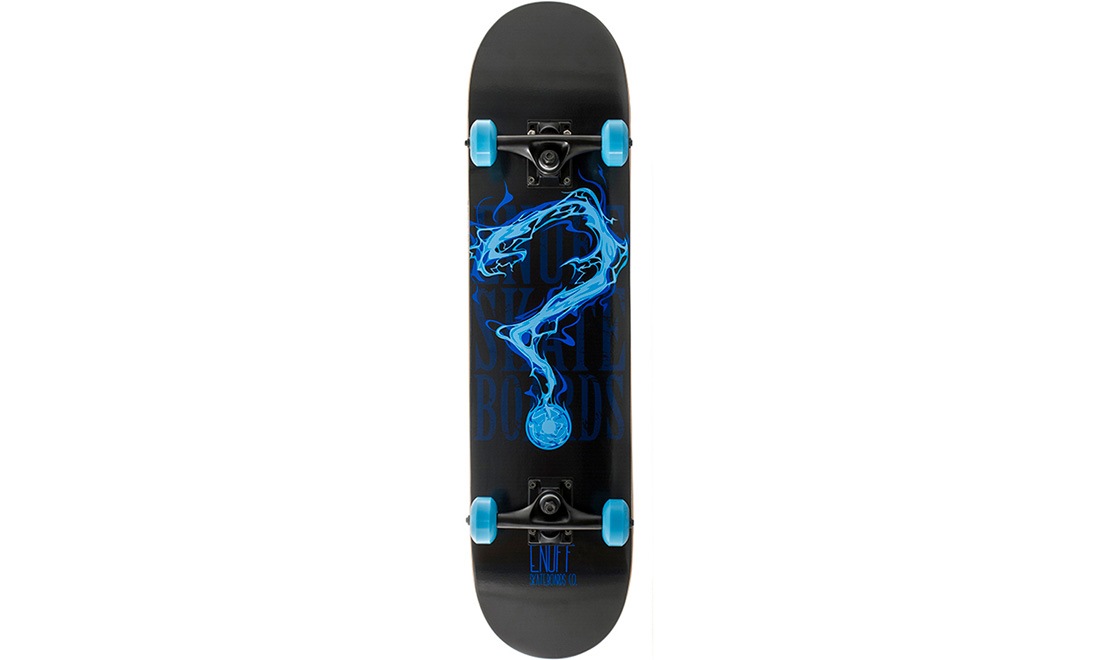 Скейтборд Enuff Pyro II blue 80 х 20 см Черно-синий