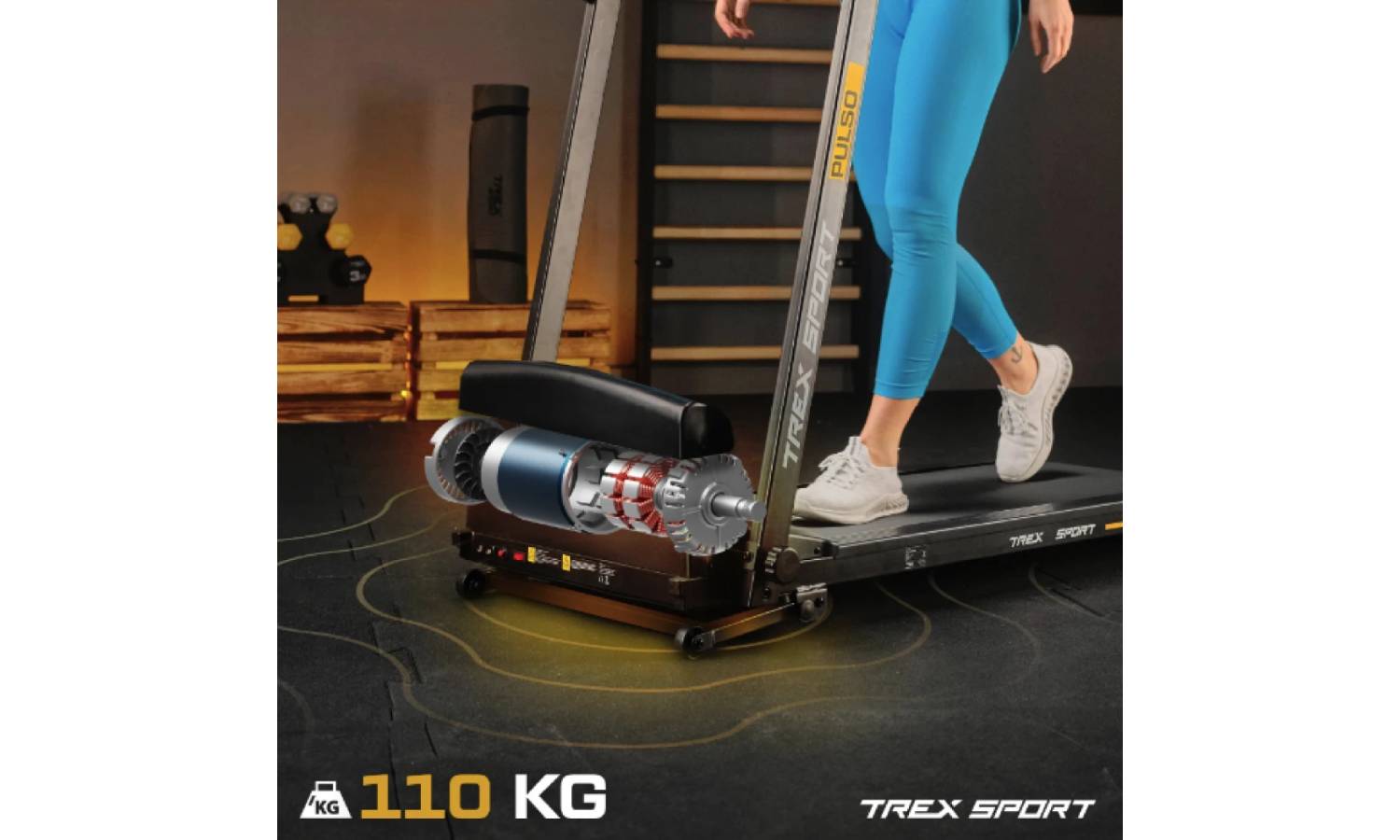 Бігова доріжка Trex Sport TX-500TM PULSO 9