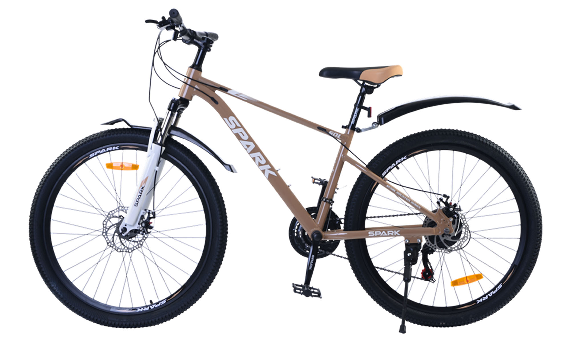 Велосипед SPARK SOL 26", размер S, рама 15", год 2026, капучино 2