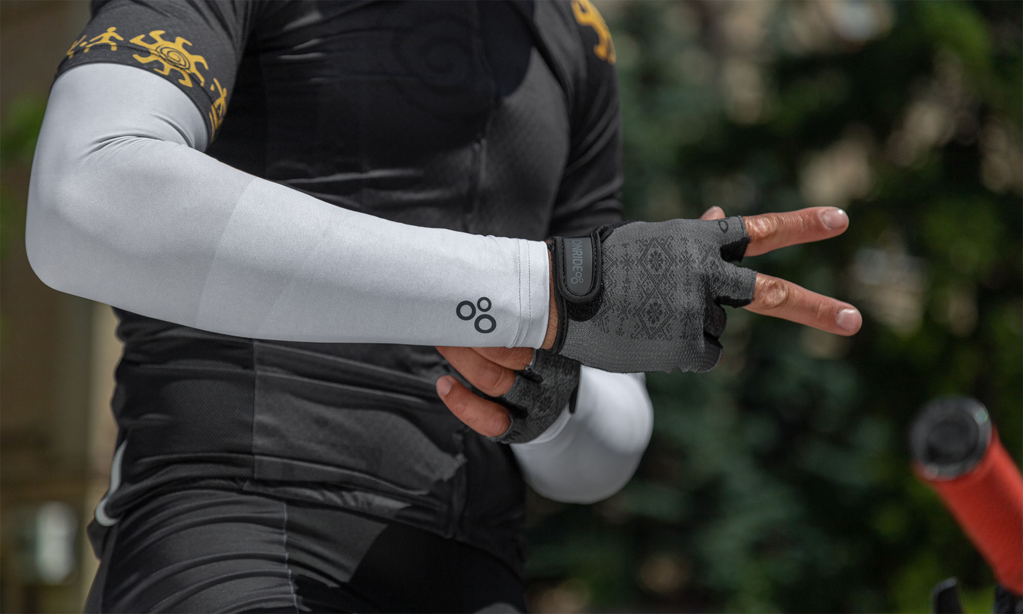 Рукава ONRIDE S сірі 2 Рукава ONRIDE S сірі 2