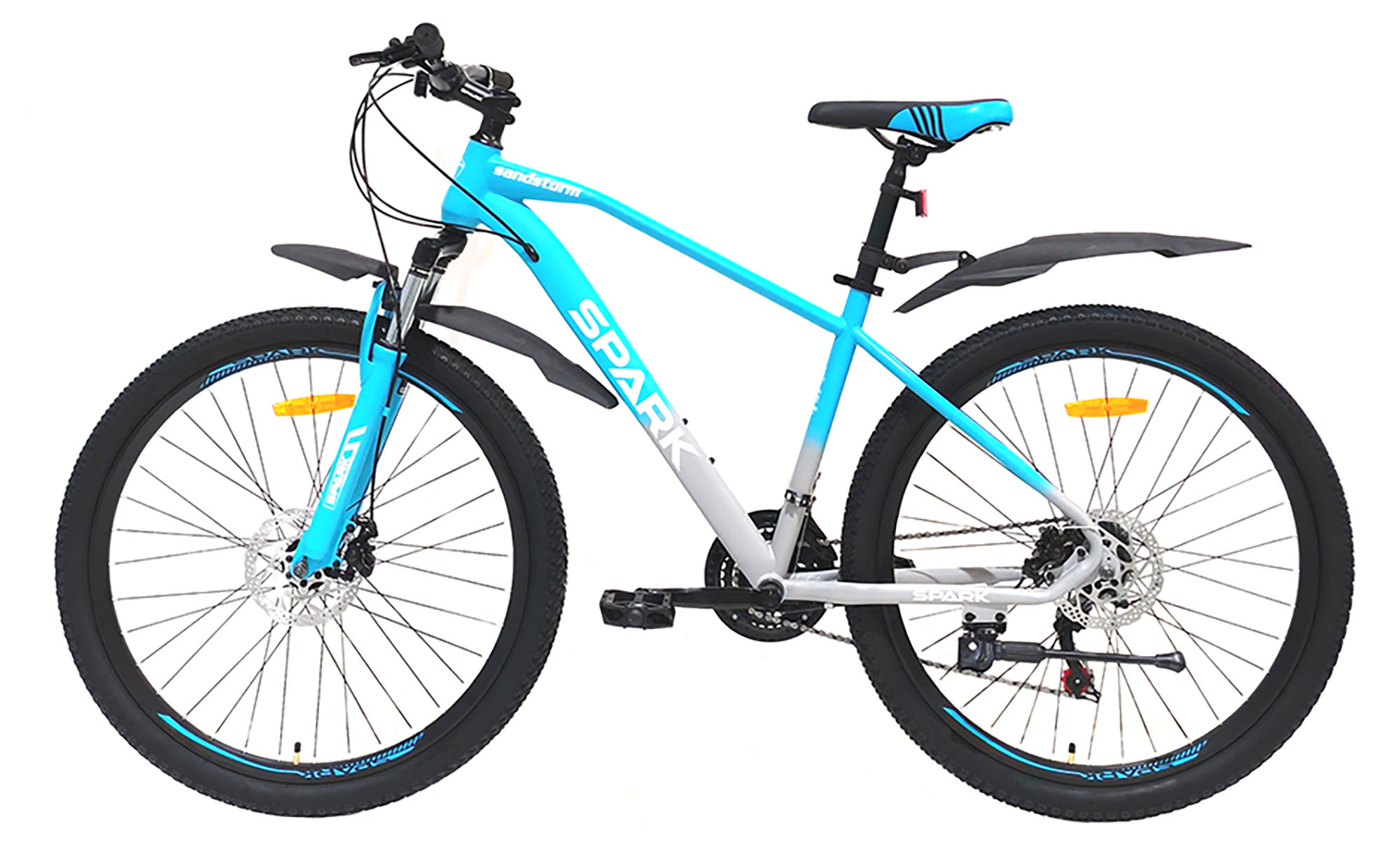 Велосипед SPARK SANDSTROM 27,5", розмір M. рама 17", 2025, блакитний з сірим 3