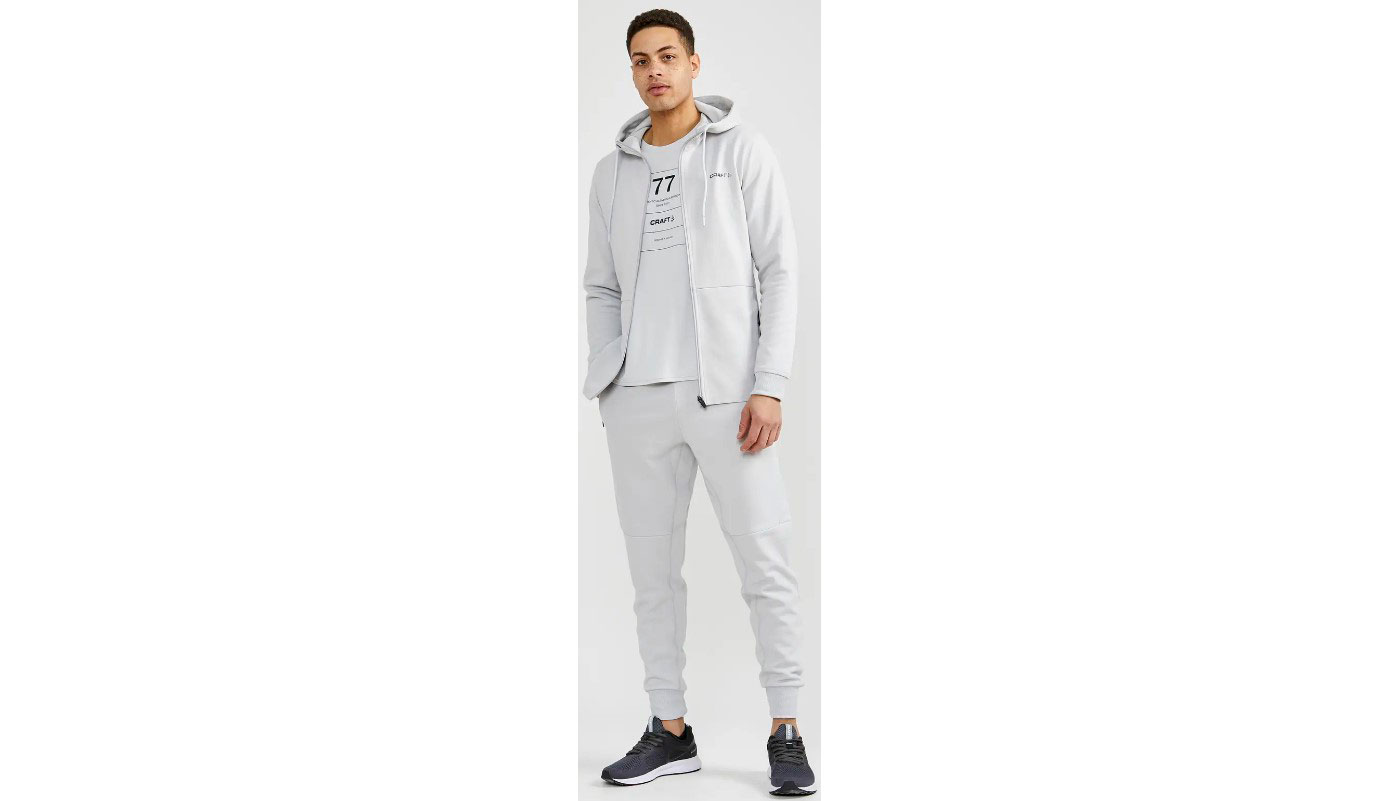 Кофта CraftIcon Zip Hood мужская, размер M, сезон AW 20, белый 2