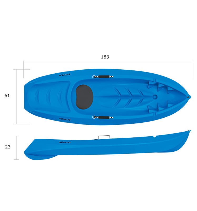 Каяк детский SeaFlo SF-1005, Зеленый 2