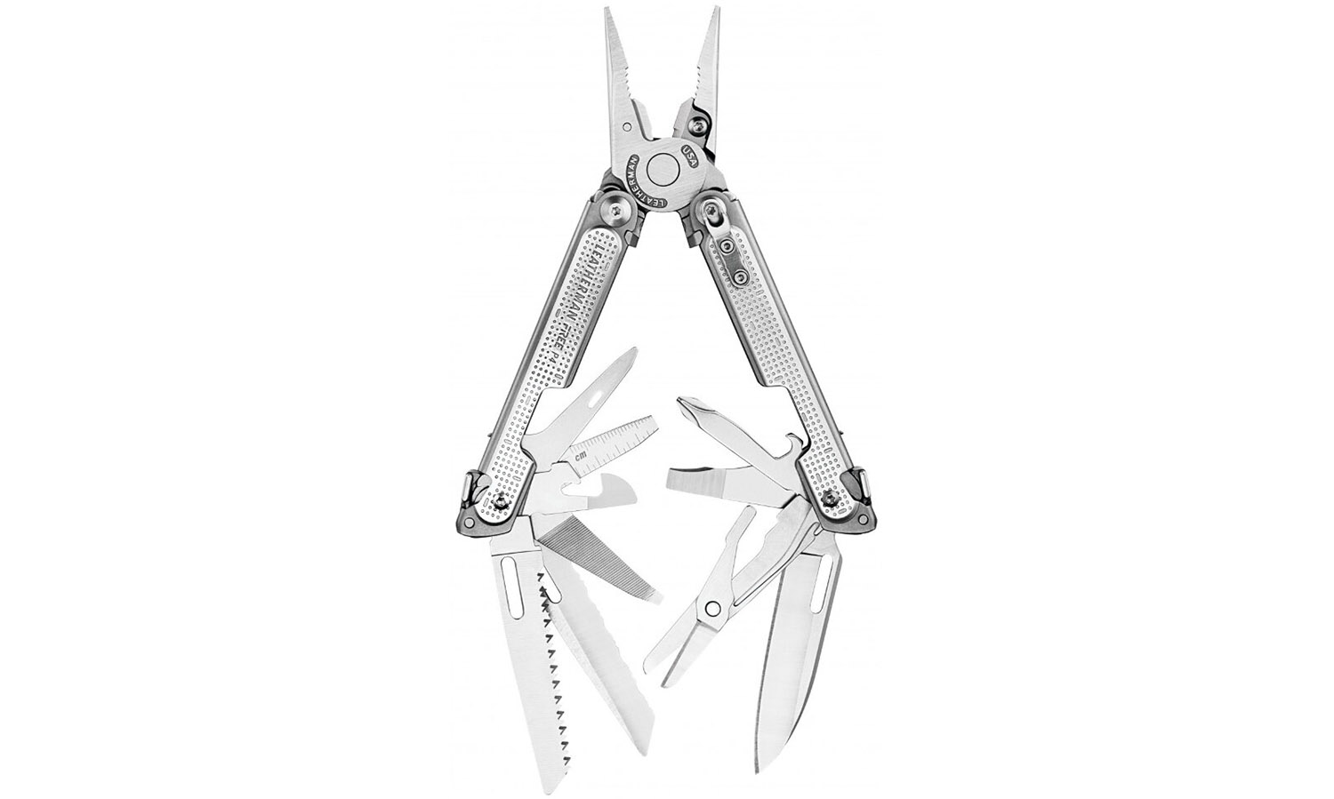 Фотография 832642 Мультиинструмент Leatherman Free P4, синтетический чехол, картонная коробка