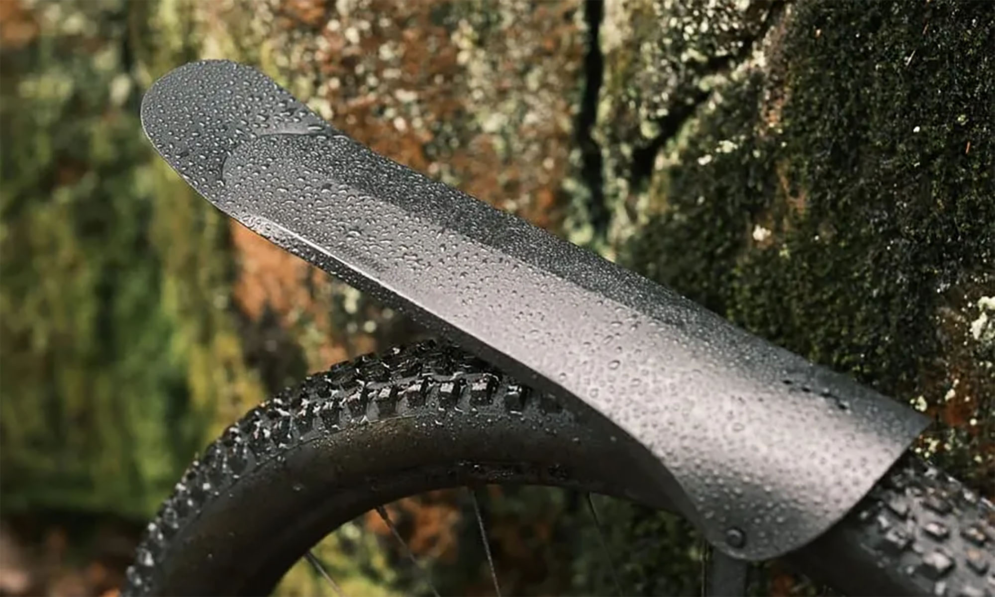 Крило заднє ASS SAVERS, Win Wing MTB, темно-сіре 4
