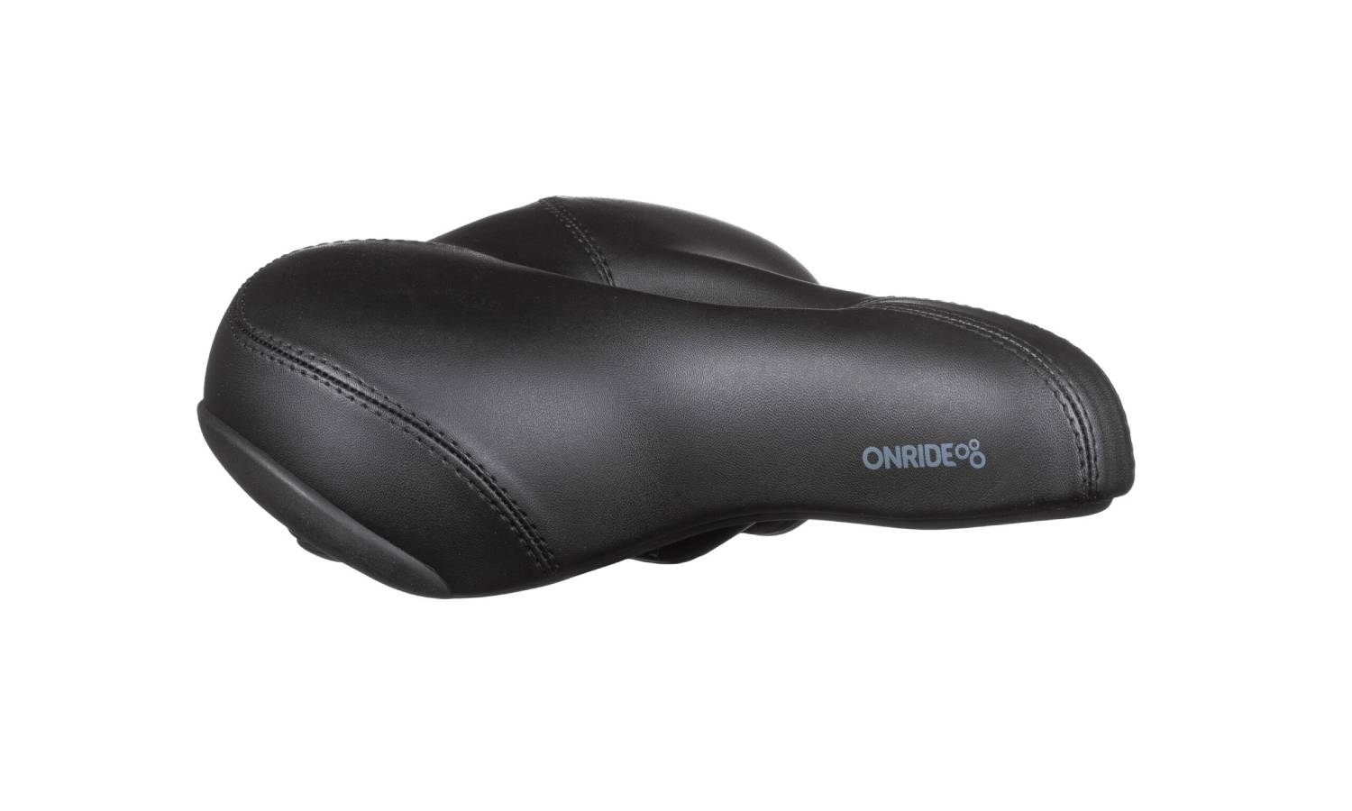 Сідло ONRIDE Seam, сталеві рамки, 255х210 мм, з еластомером, чорний 