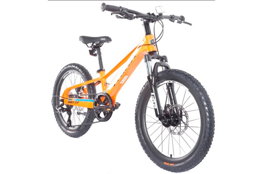 Велосипед Trinx SEALS 3.0 20" Orange-Black-Blue 3