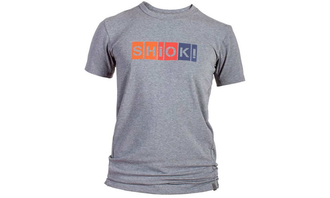 Фотография Светоотражающая футболка Shiok! женская, серый, размер S
