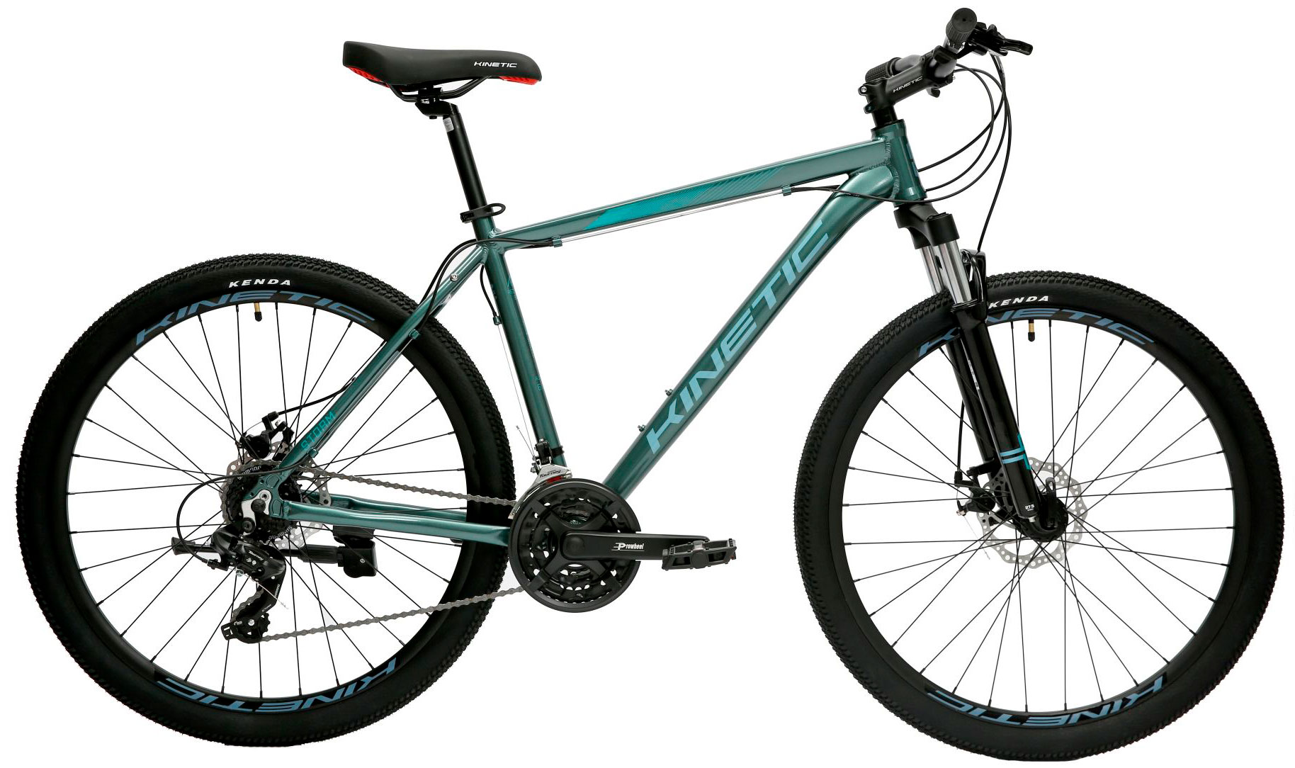 Фотография Велосипед Kinetic STORM 27,5" размер М рама 17" 2023 Зеленый