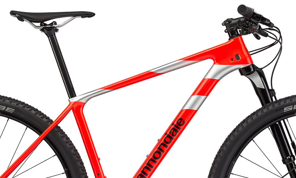 Фотография Велосипед Cannondale F-SI Carbon 3 29" 2021, размер S, Red 3