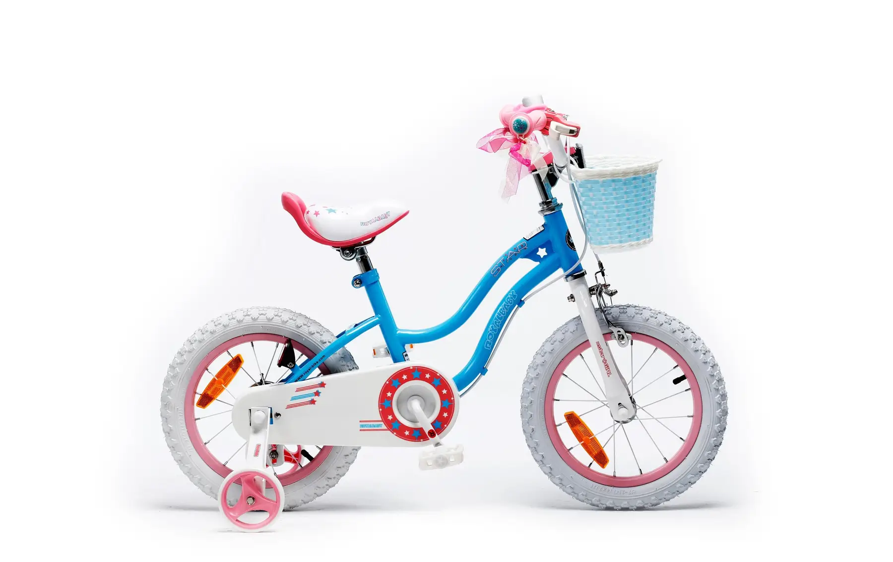 Фотография Велосипед RoyalBaby STAR GIRL 16" (2022), Синий 4