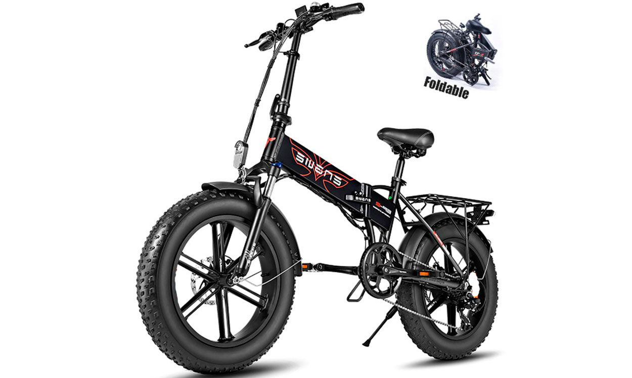 Електровелосипед фетбайк Engwe EP-2 Pro (750 Вт, 13 Ah, 48 В), 20" чорний 9