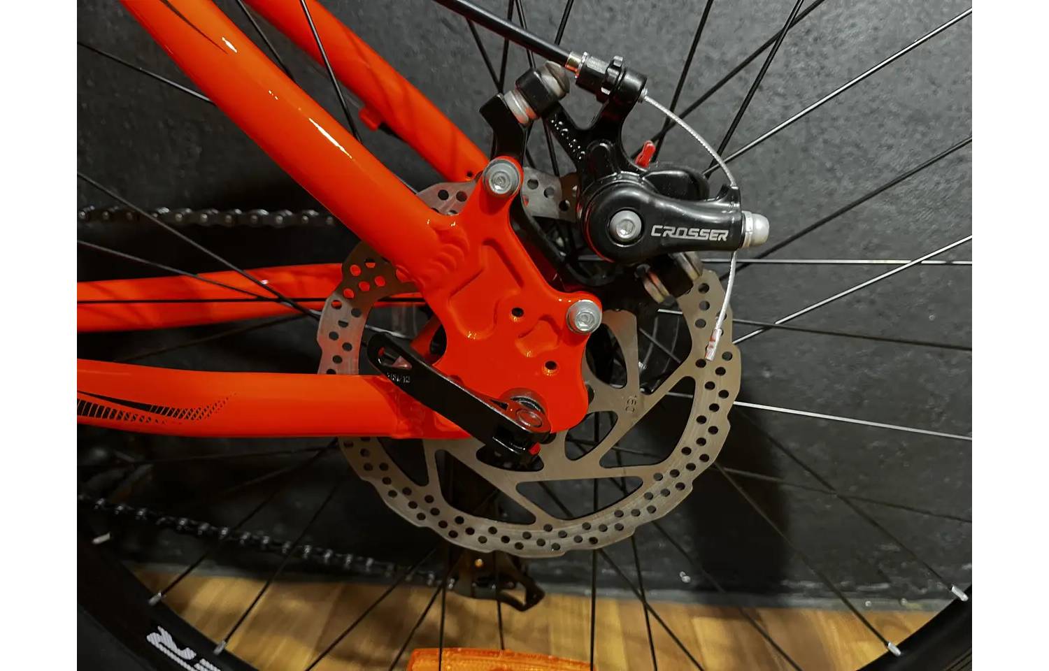 Фотографія Велосипед Crosser Stream 26" размер S рама 16 2021 Оранжевый 3