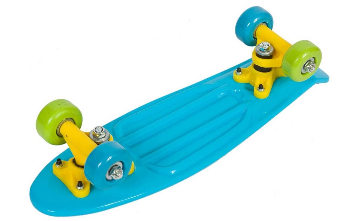 Пенніборд Enero Mini Puppy пластиковий 42см синій 3