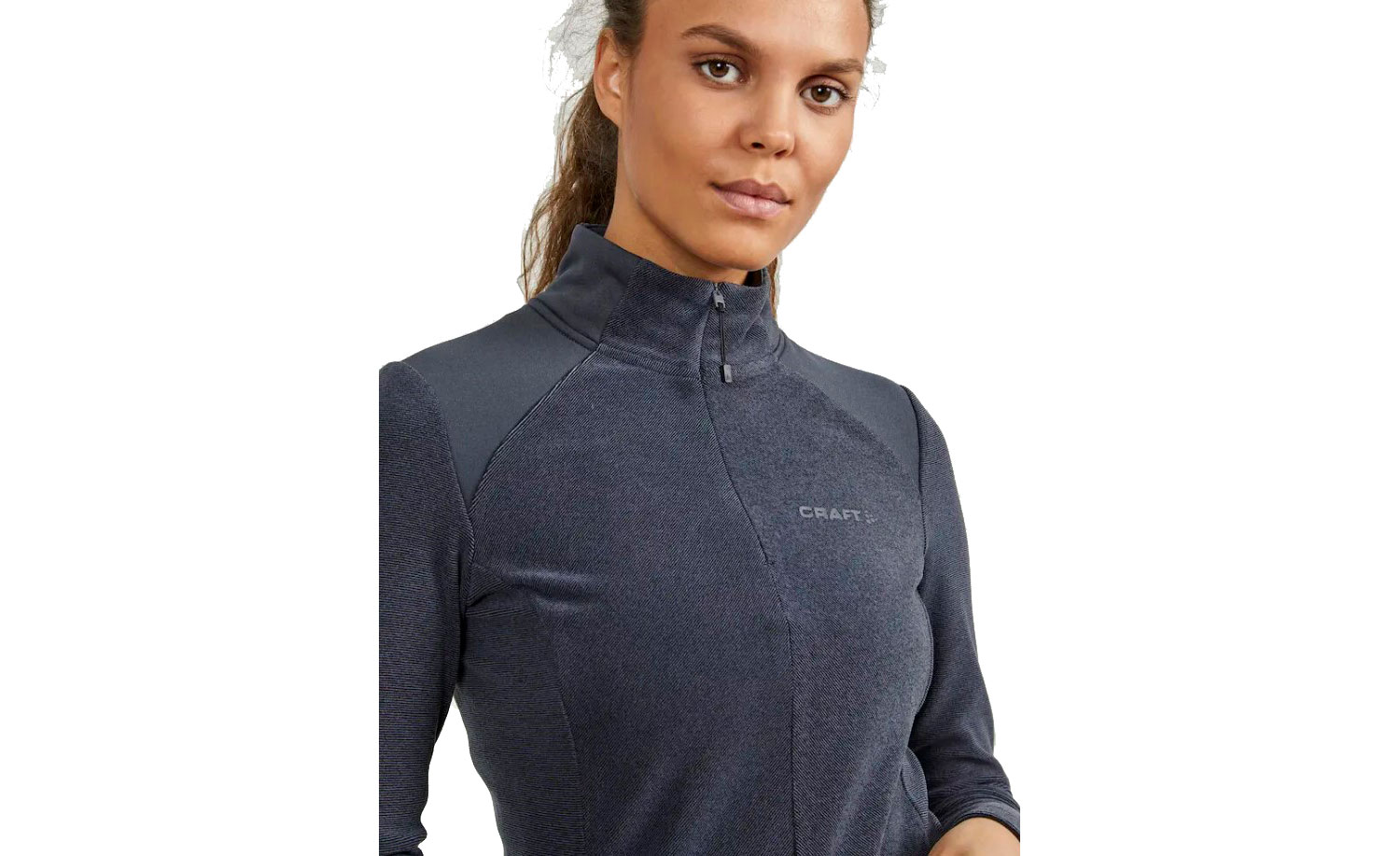 Кофта Craft CORE EDGE THERMAL MIDLAYER женская, размер М, сезон AW 22, серый 4