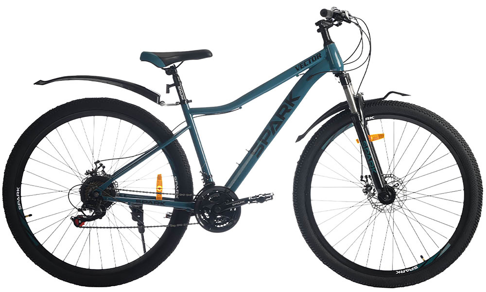 Велосипед SPARK VECTOR 29", розмір M, рама 17", рік 2026, темно-м'ятний 