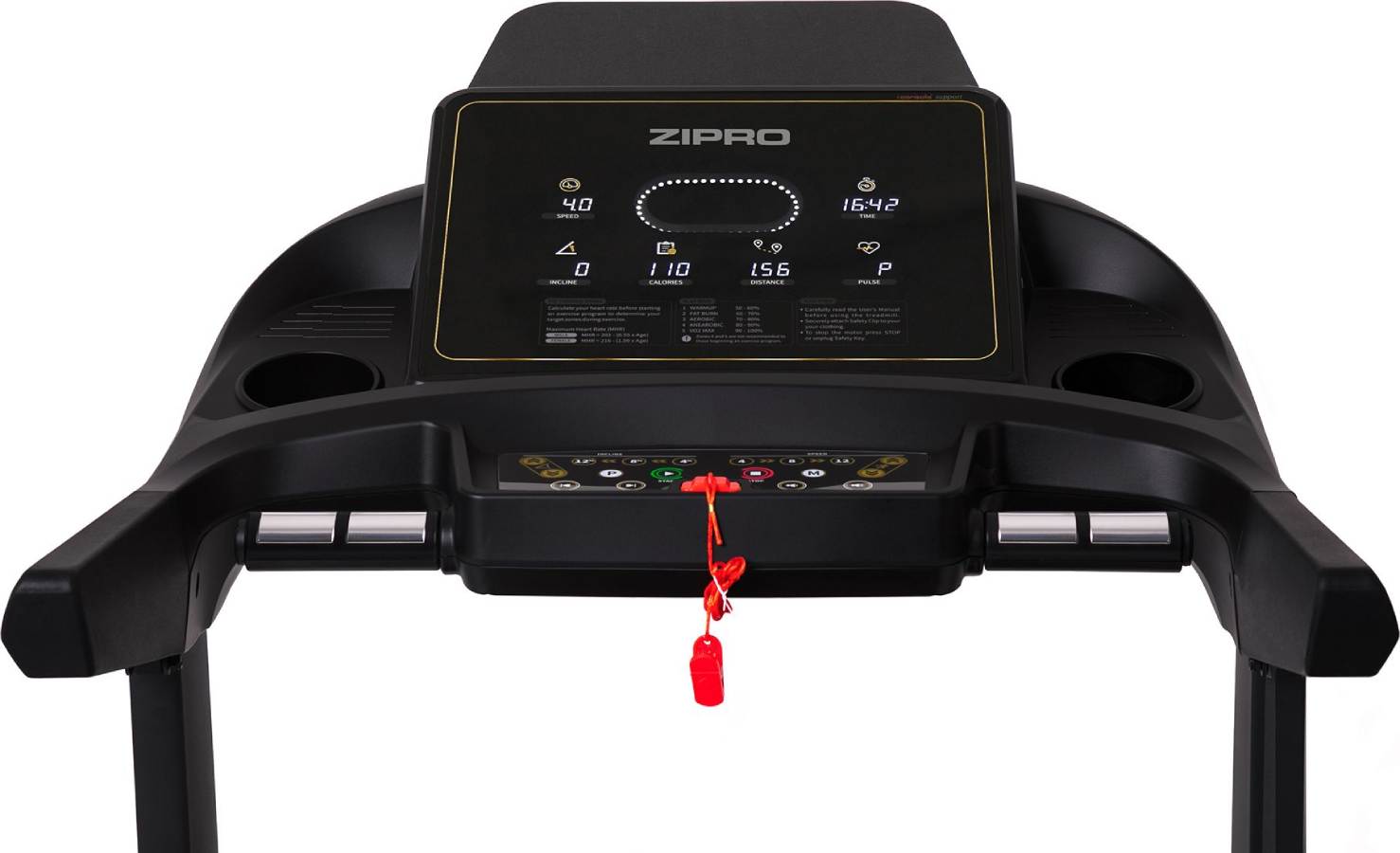 Беговая дорожка Zipro Pacemaker iConsole+ 13