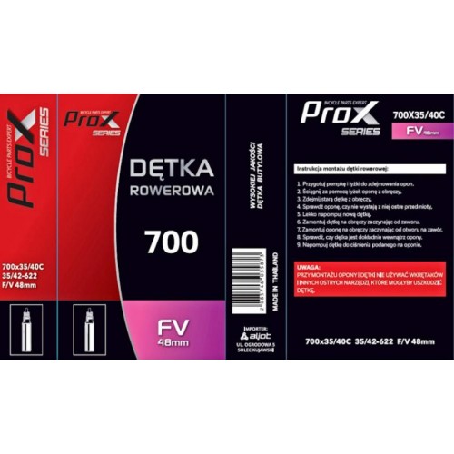 Камера Prox 700x35/40C FV 48 мм 2