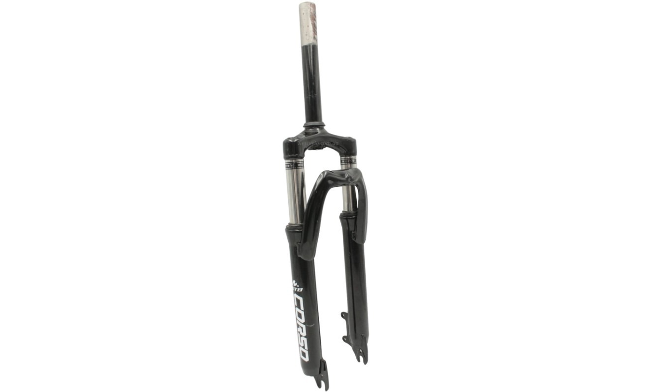 Вилк Аморт. Corso 24 "(020), диск, стрижень Ø28,6 L-200 мм Чорний 3 Вилк Аморт. Corso 24 "(020), диск, стрижень Ø28,6 L-200 мм Чорний 3