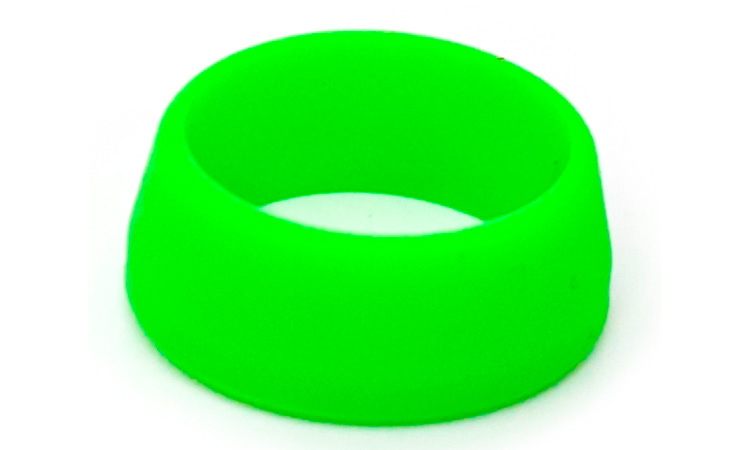 Фотография Силиконовое кольцо для защиты подседела (25-30 мм) от влаги RISK  салатовый