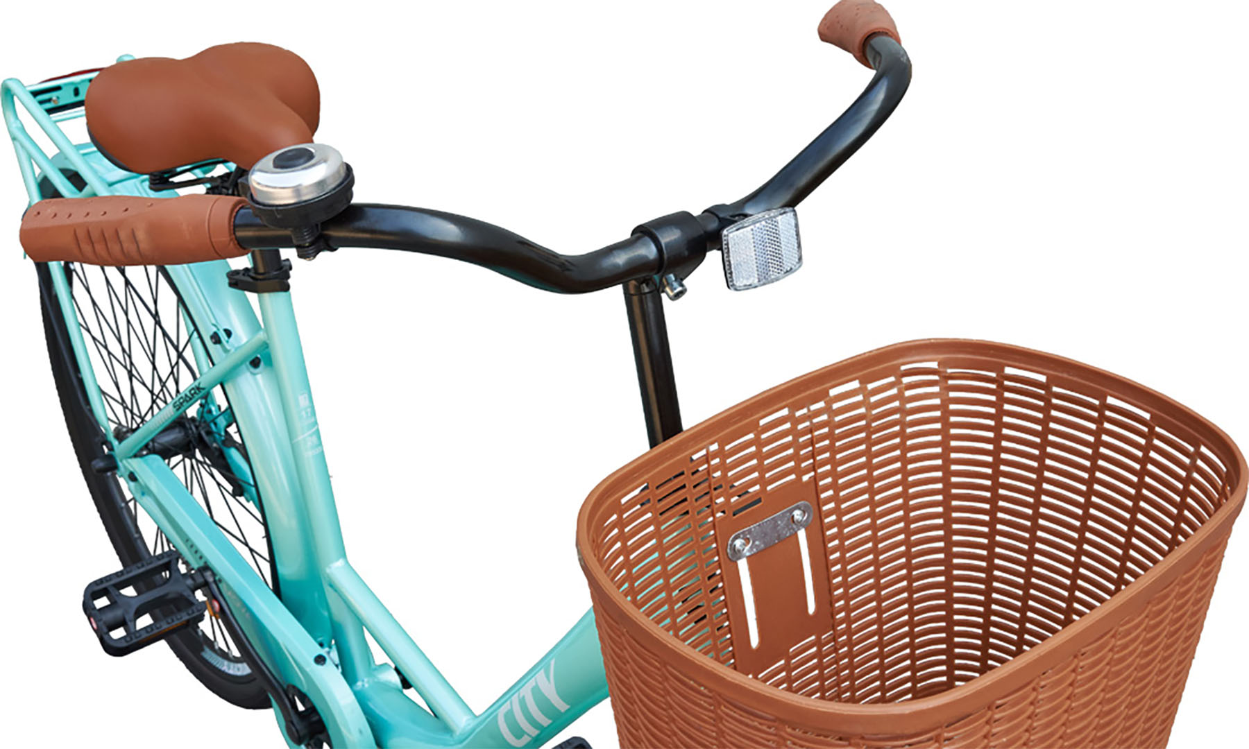 Велосипед SPARK CITY MOVA 26", розмір рами M (17"), бірюзовий 2