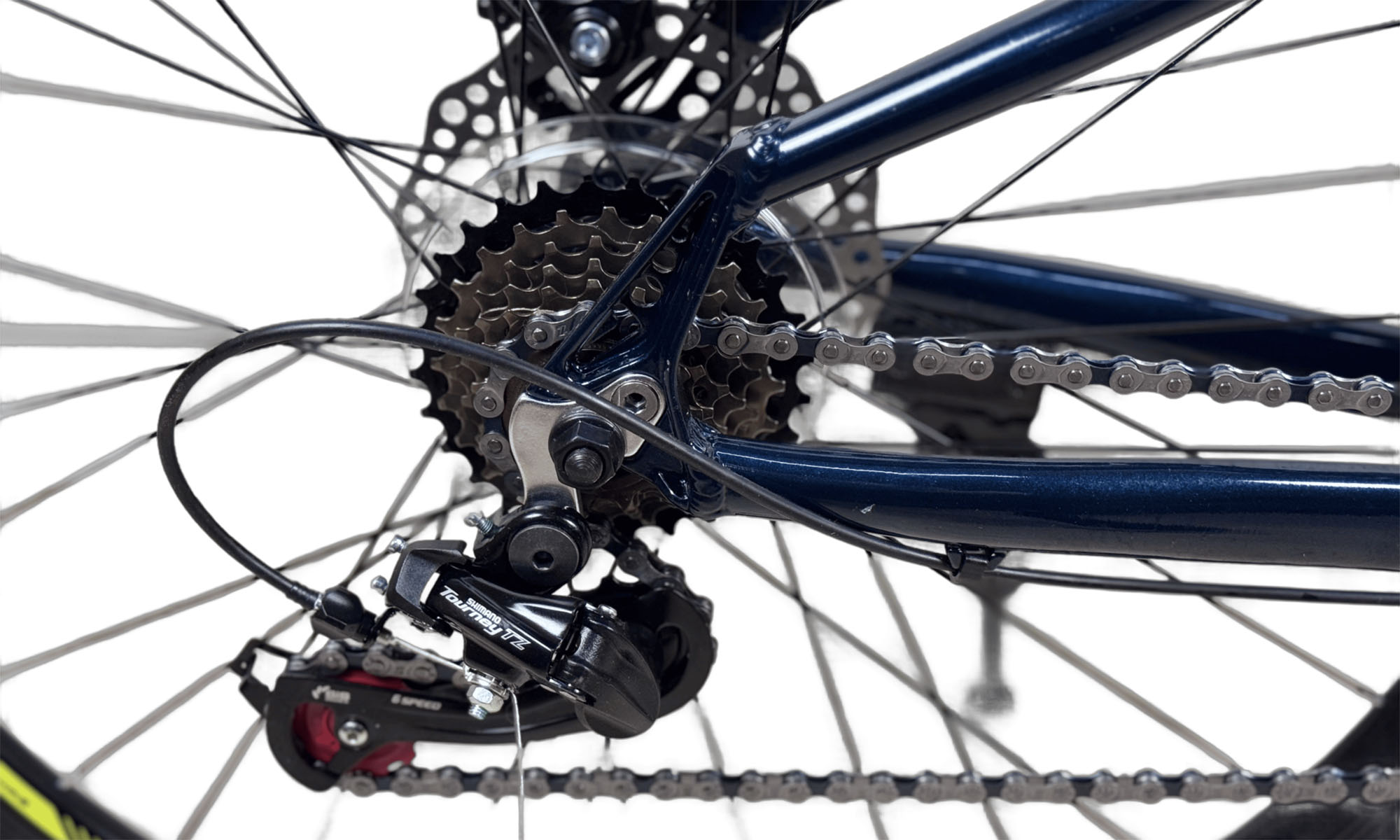Велосипед CrossBike Roblox 26", размер XS, рама 13", год 2026, Чёрный-Зеленый 3 Велосипед CrossBike Roblox 26", размер XS, рама 13", год 2026, Чёрный-Зеленый 3