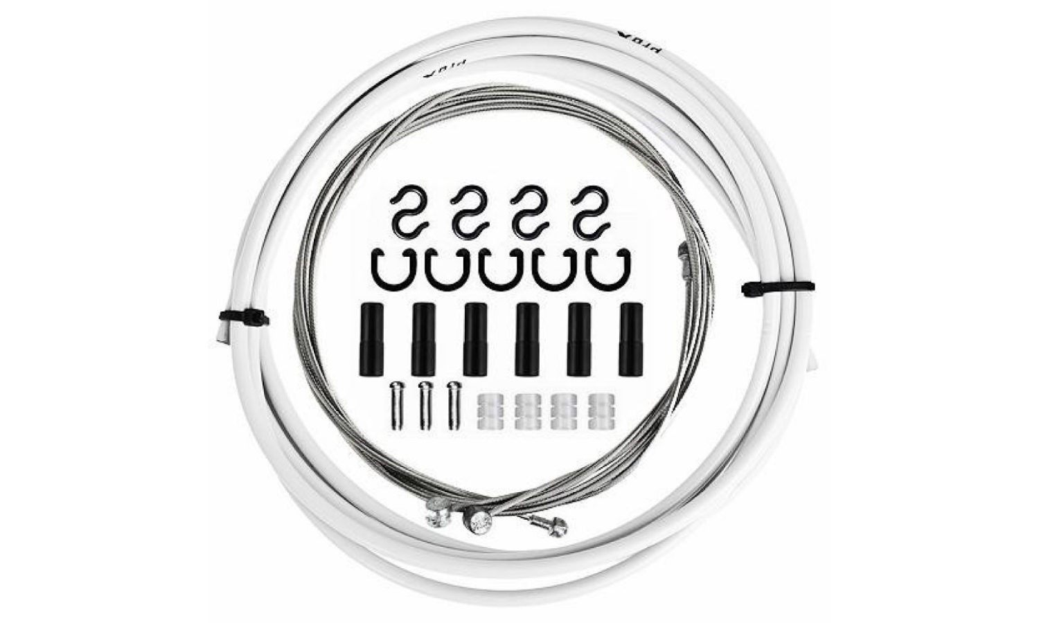 Комплект тросів та кожухів ProX  4/2000 мм для перемикачів білий 