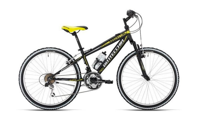 Велосипед Bottecchia MTB BOY 24" (2019) 2019 Черно-желтый