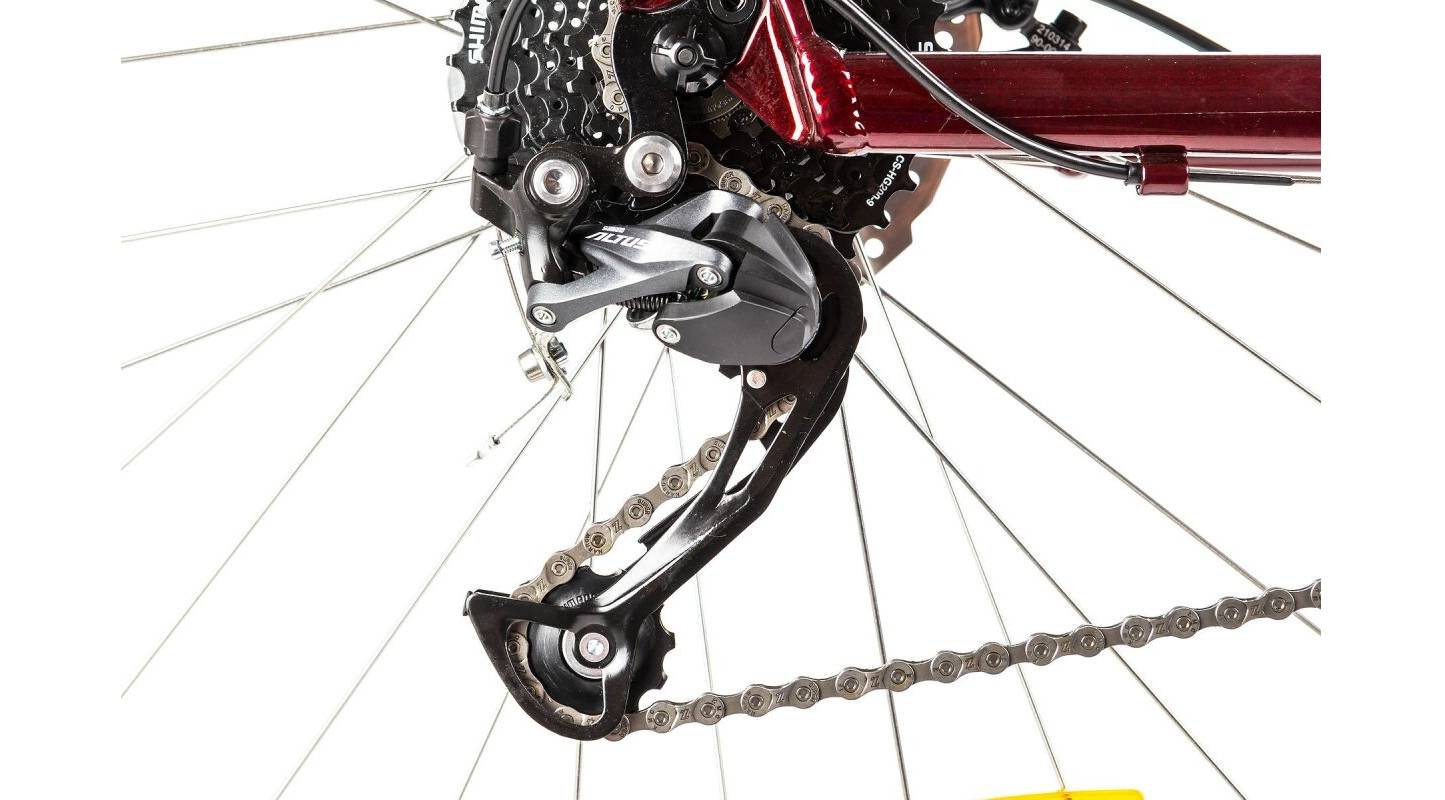 Фотографія Велосипед KTM PENNY LANE 271 27.5", розмір M рама 42 (2022) Червоний 7