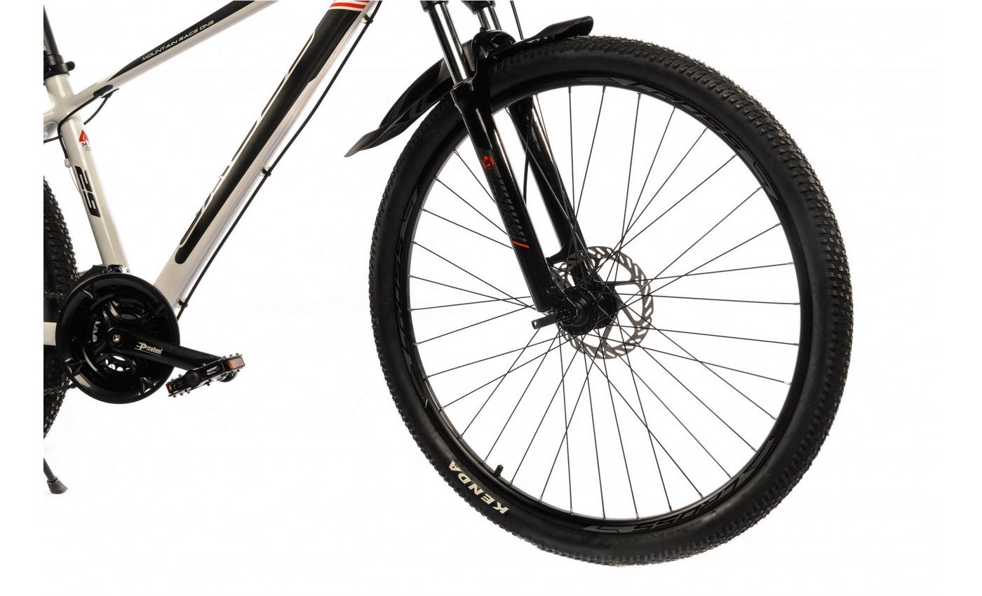 Фотография Велосипед Cross Scorpion 29" размер S рама 16 2022 Белый-Чёрный 3