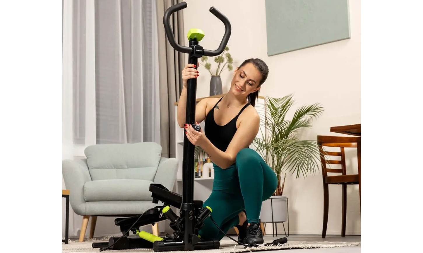 Степпер Hop-Sport HS-055S Noble Зелений 12 Степпер Hop-Sport HS-055S Noble Зелений 12