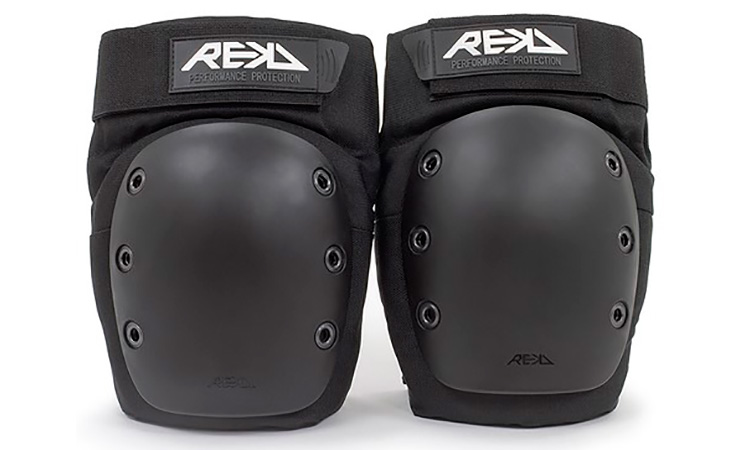 Фотография Защита колена REKD Ramp Knee Pads black  black, размер M (34-41 см)