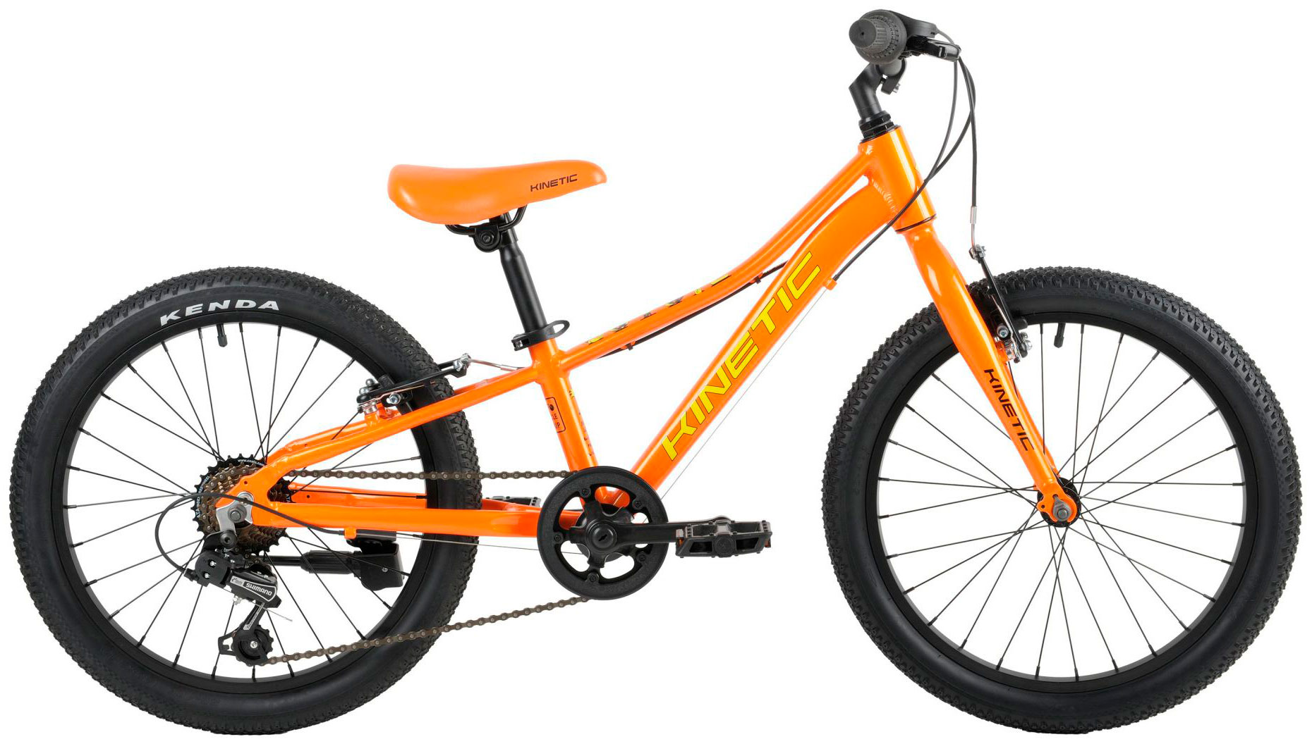 Фотография Велосипед Kinetic COYOTE 20" рама 9" 2021 Оранжевый