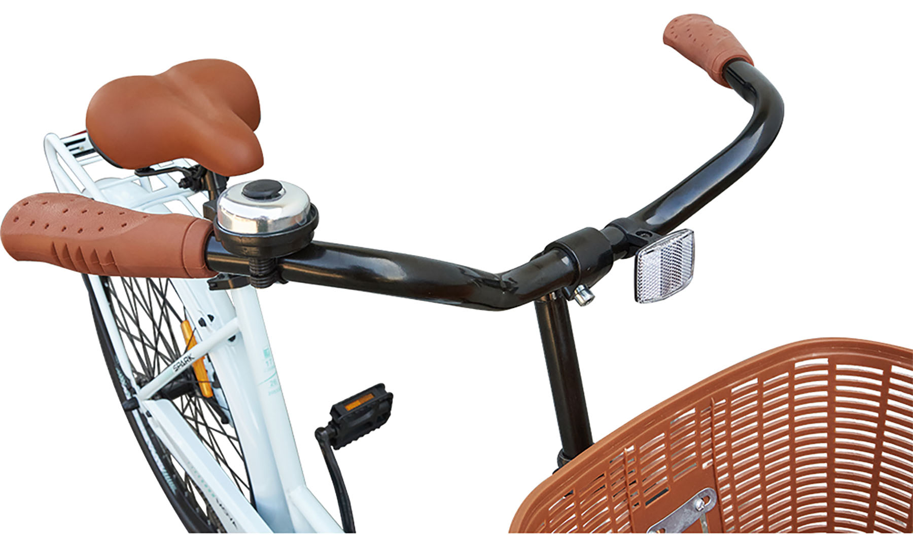 Велосипед SPARK CITY MOVA 28", розмір рами L (18"), білий 2 Велосипед SPARK CITY MOVA 28", розмір рами L (18"), білий 2