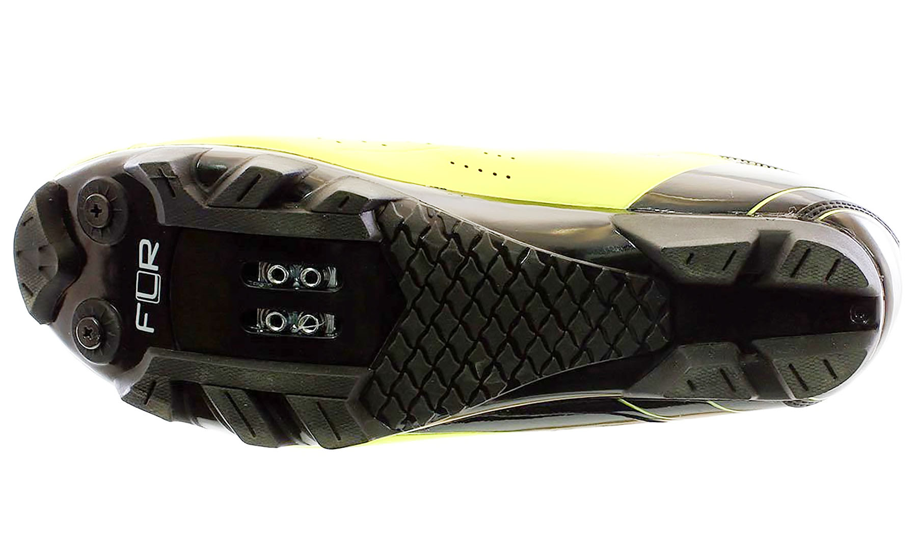 Взуття для велосипедів MTB FLR F-55 Неоновий жовтий, розмір 44 4