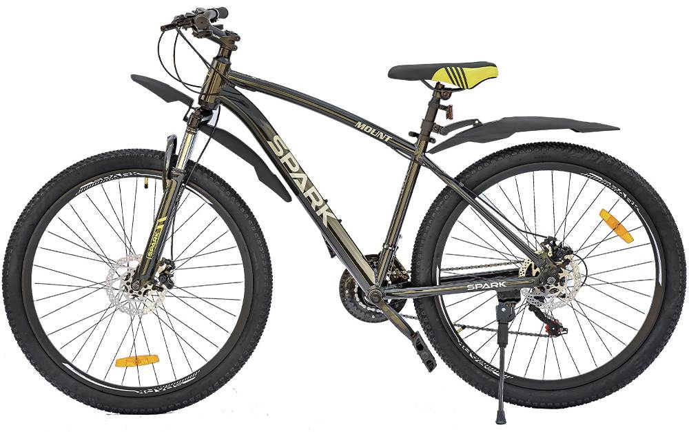 Велосипед SPARK MOUNT 27,5" размер М рама 17" 2025 черно-серый 4
