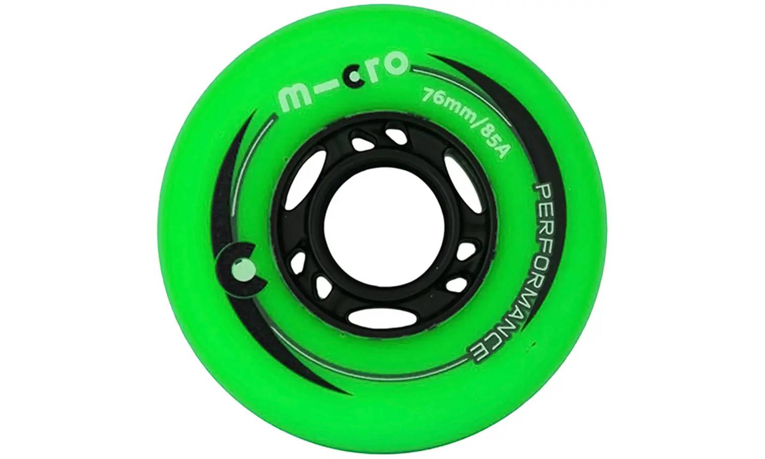 Фотографія Колеса для роликів Micro Performance 76 мм green 4 шт