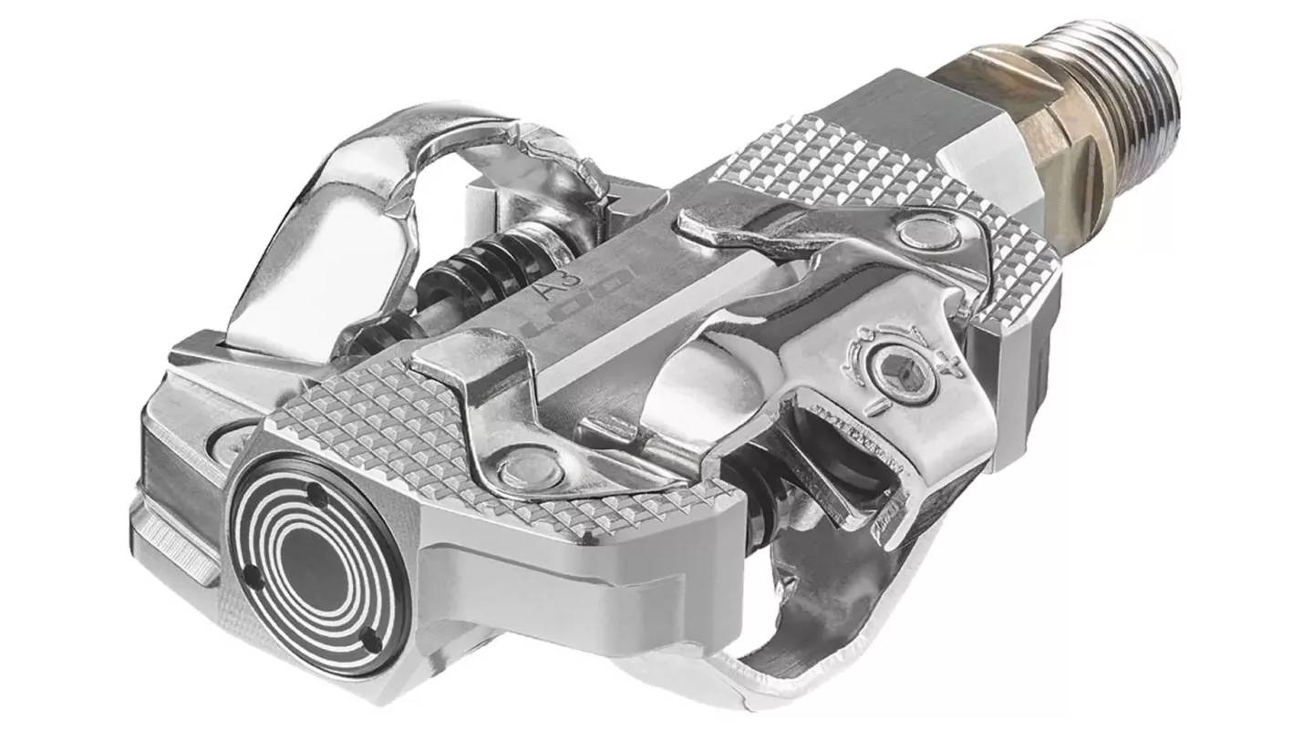 Педалі Look X-TRACK POWER DUAL алюміній, сріблясті Педалі Look X-TRACK POWER DUAL алюміній, сріблясті