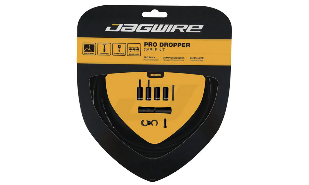 Фотографія Комплект JAGWIRE Pro Dropper Kit PCK601 для підсідельних штирів з дроппером, black