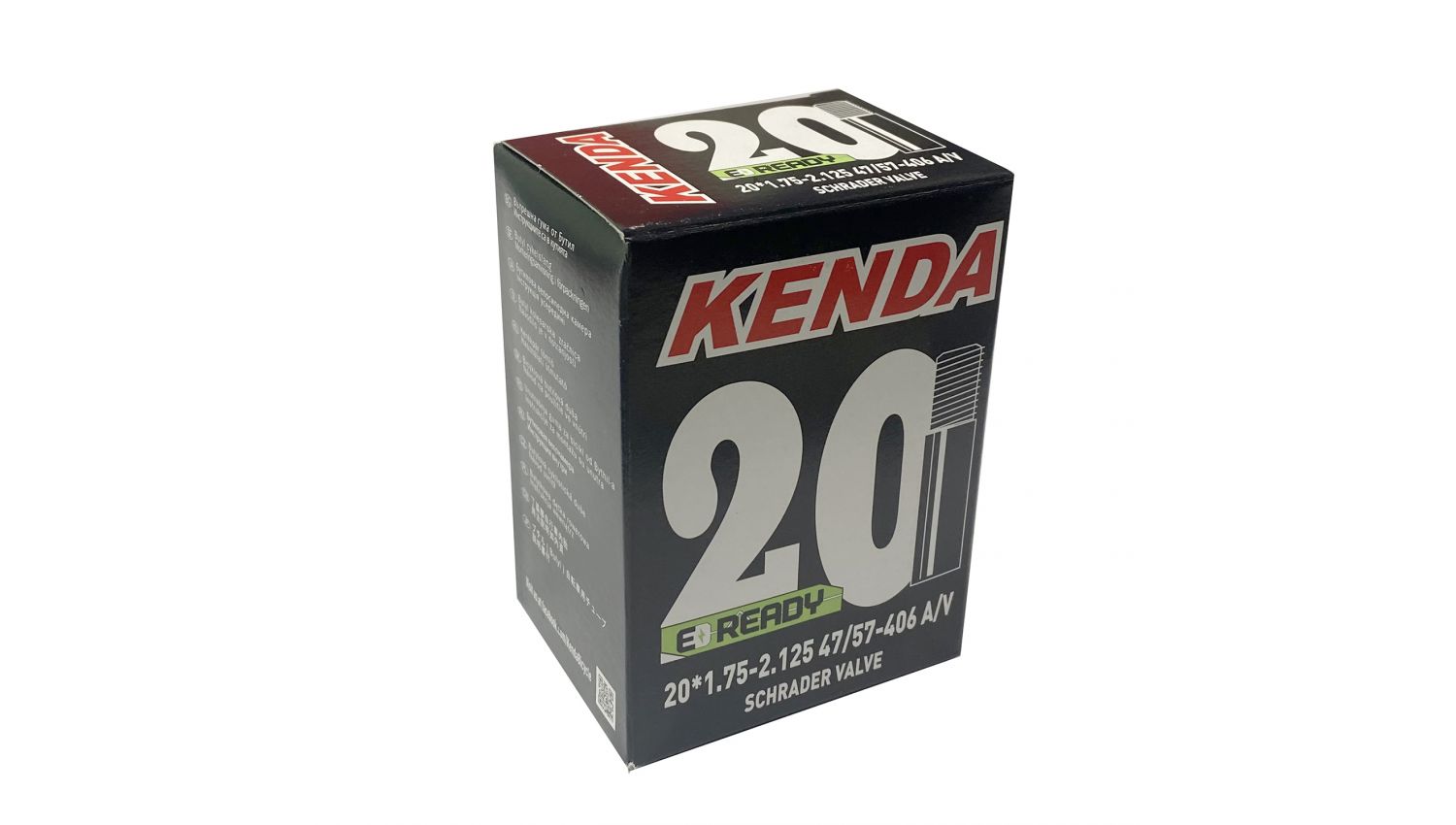 Фотографія Камера KENDA 20х1.75-2.125, A/V, 47/57-406, коробка