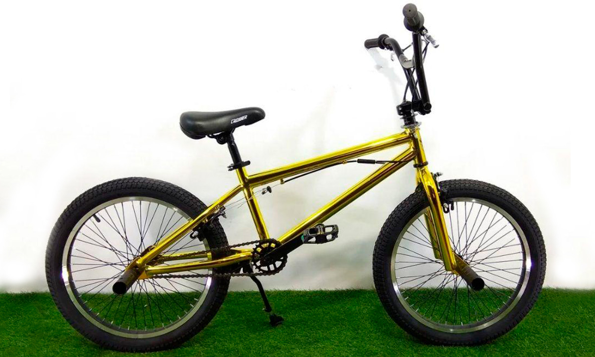 Фотография Велосипед Crosser BMX 20" Золотой