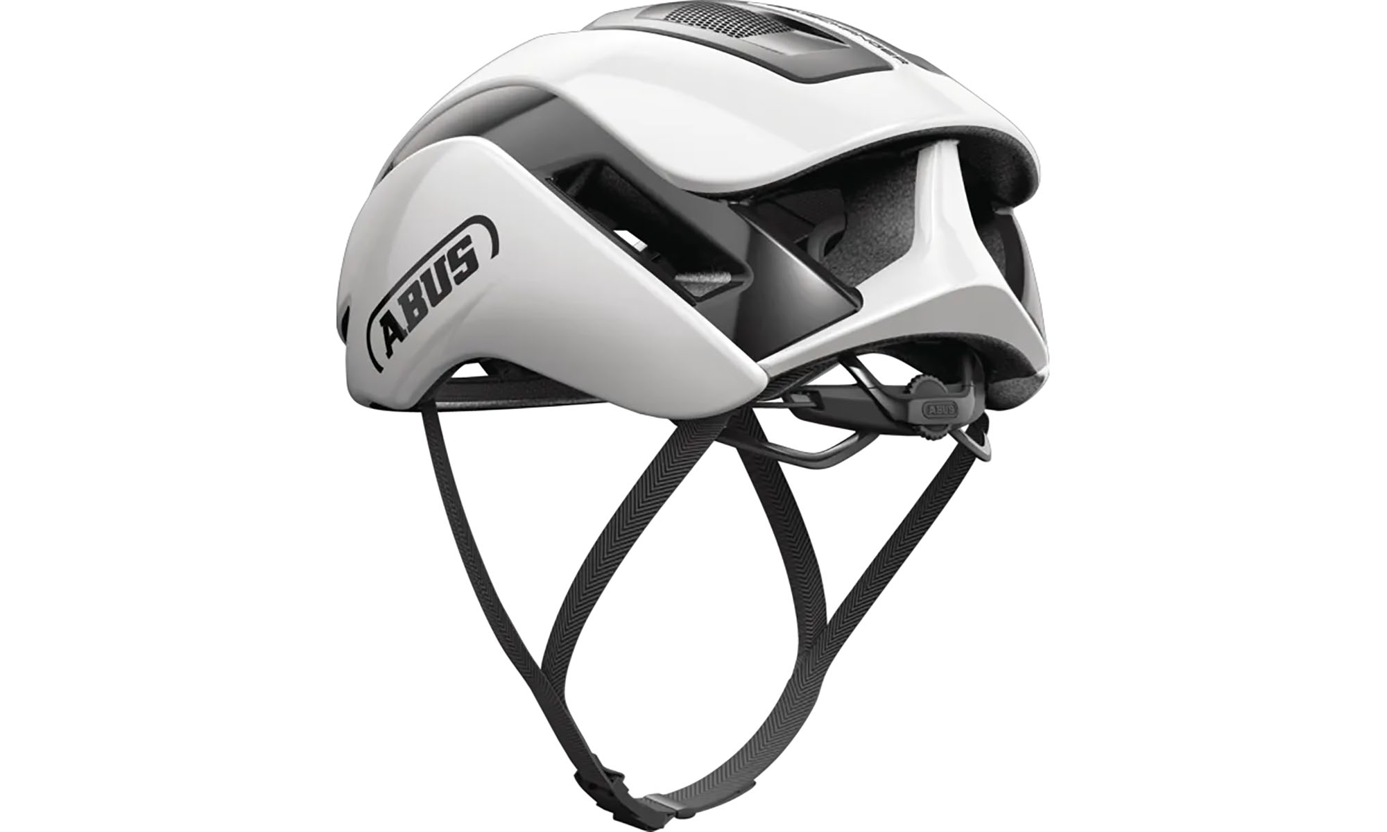 Велошлем спортивный ABUS GAMECHANGER 2.0 RF  shiny white, размер M/L (57-61 см), белый 3