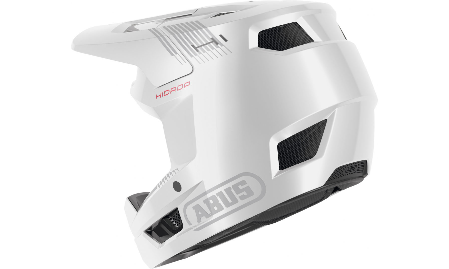 Велошлем спортивный ABUS HIDROP shiny white, размер L (59-60 см), белый 3 Велошлем спортивный ABUS HIDROP shiny white, размер L (59-60 см), белый 3