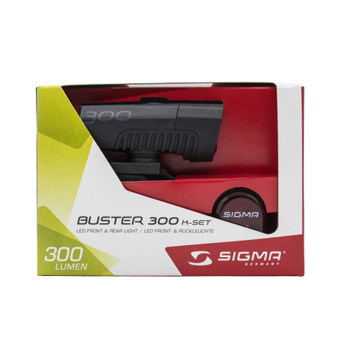 Фонарь Sigma Sport Buster 300/Nugget II Flash K-Set 2 Фонарь Sigma Sport Buster 300/Nugget II Flash K-Set 2