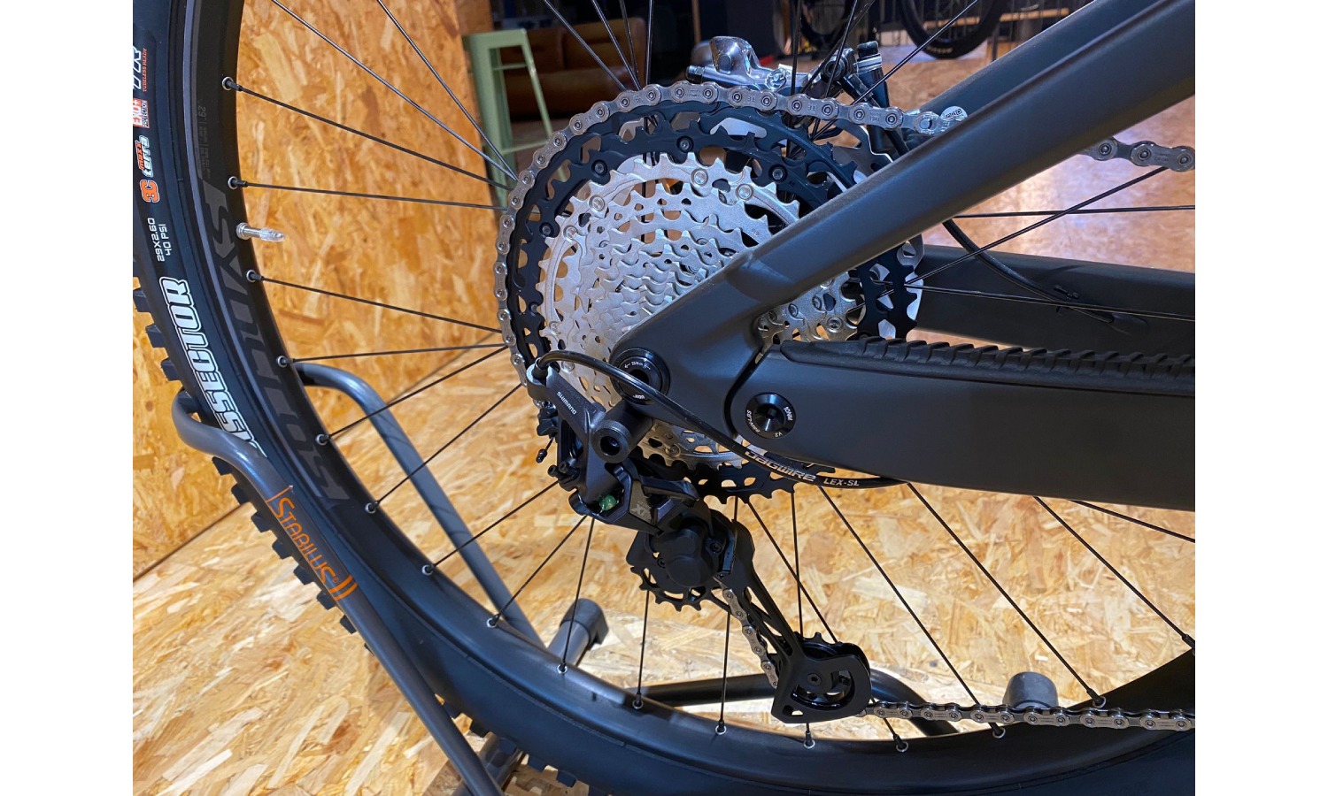 Фотографія Електричний велосипед Скотт покровитель eride 900 int 29 "розмір M 2024 Чорний (TW) 5